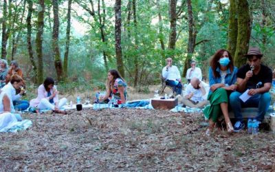El bosque de Berán-Leiro, escenario de una cata de orujo musicalizada · El Correo Gallego